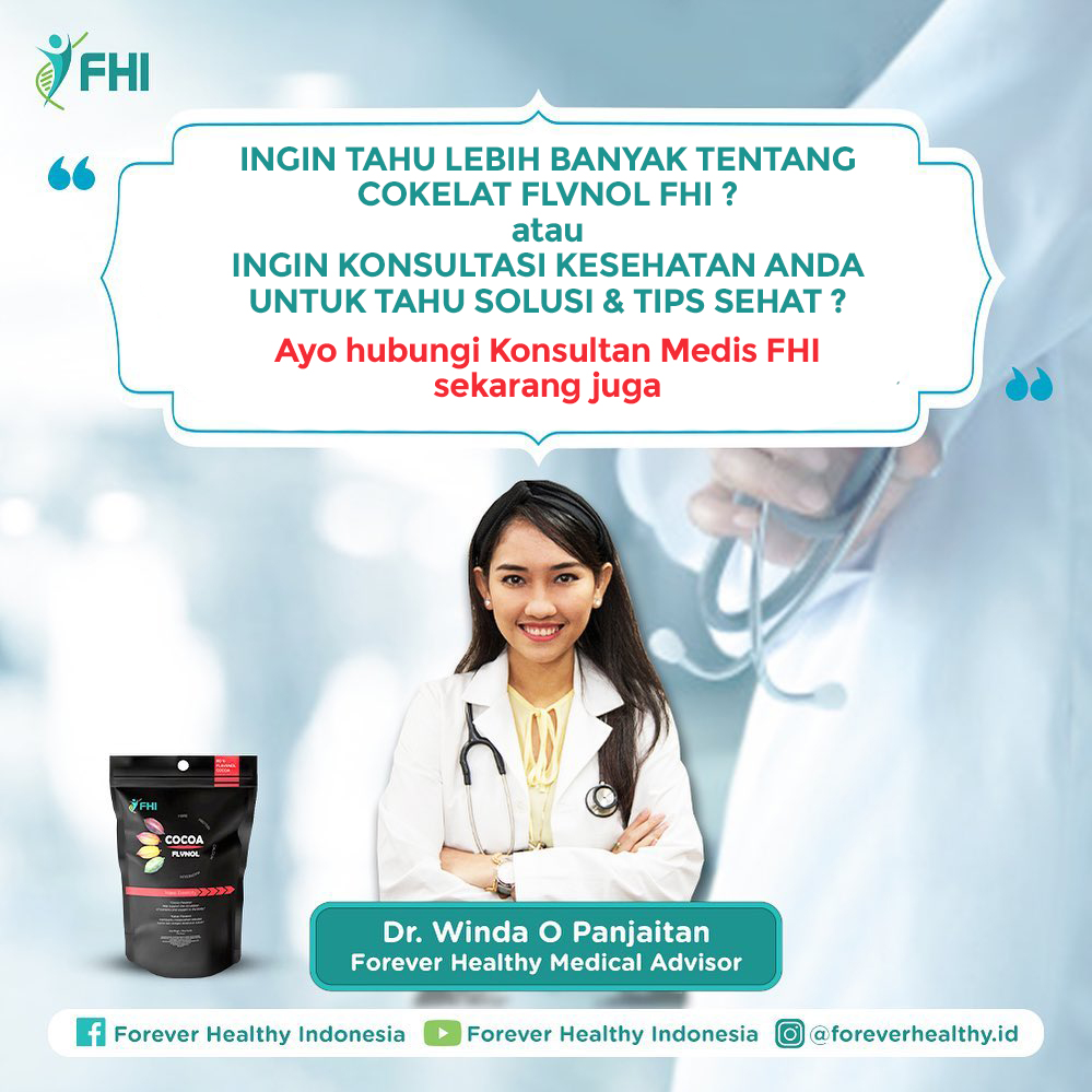 Konsultasi Kesehatan bersama dokter Winda dari FHI Forever Healthy Indonesia